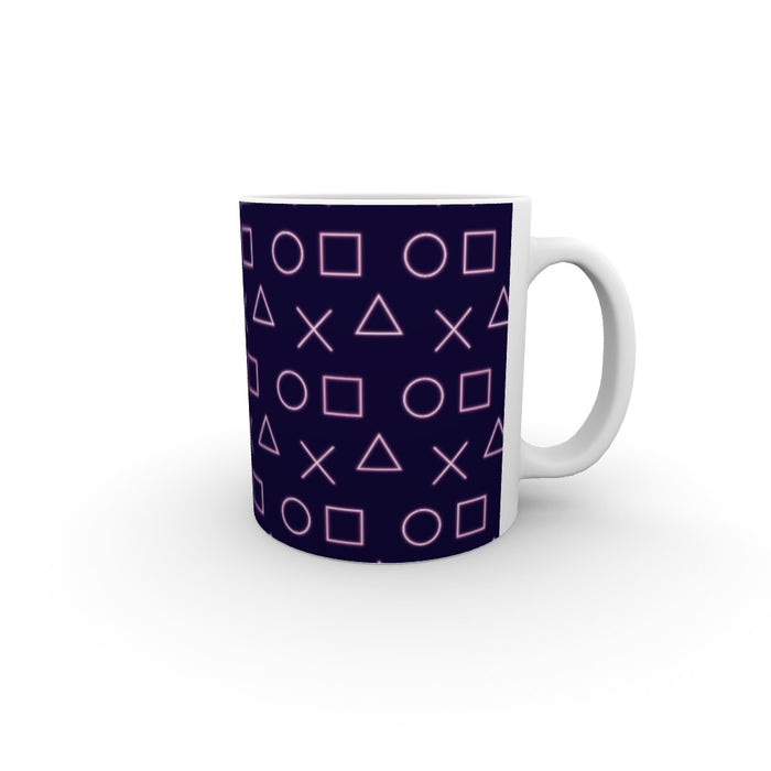 11oz Ceramic Mug - Neon Gamer - printonitshop