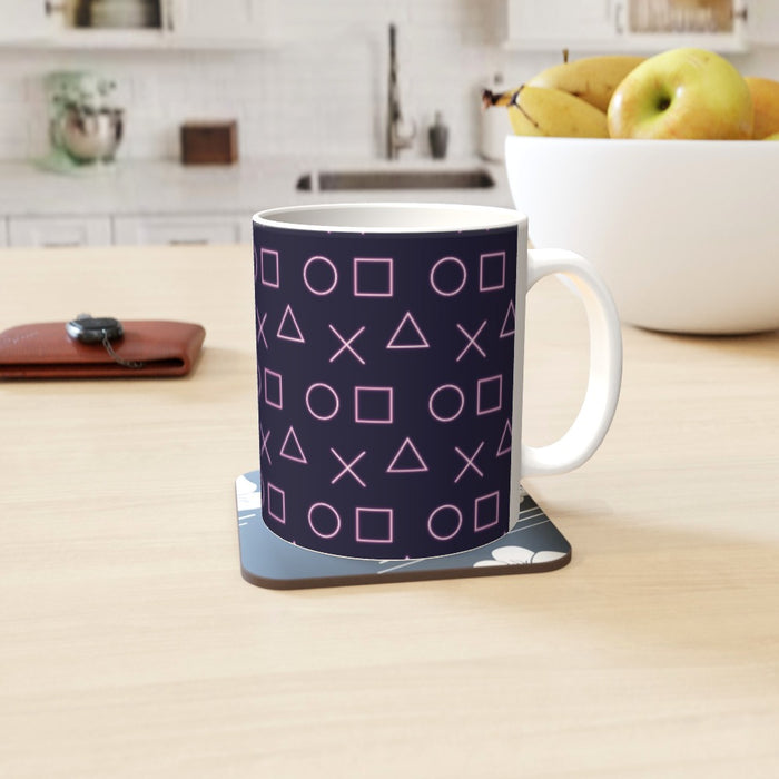 11oz Ceramic Mug - Neon Gamer - printonitshop