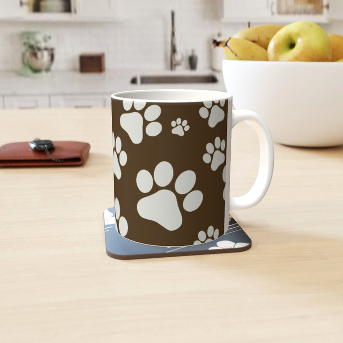 11oz Ceramic Mug - Paws - printonitshop