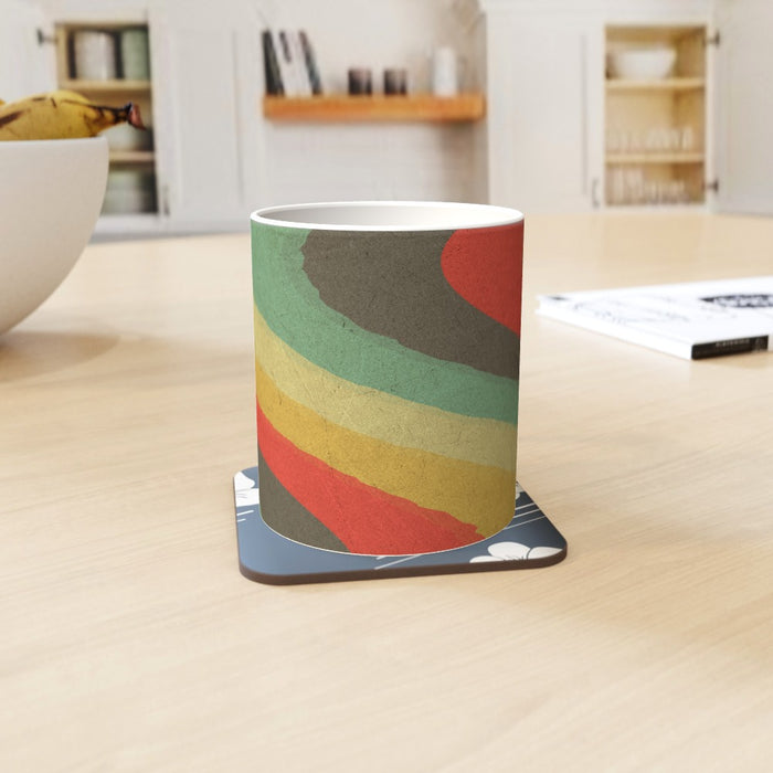 11oz Ceramic Mug - Textured Retro - printonitshop