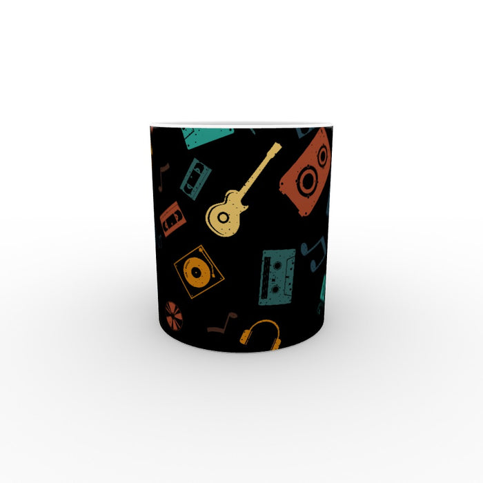 11oz Ceramic Mug - Retro Music - printonitshop