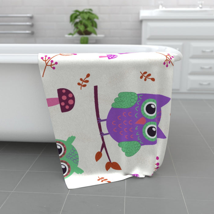 Towel - Owl Friends - Print On It