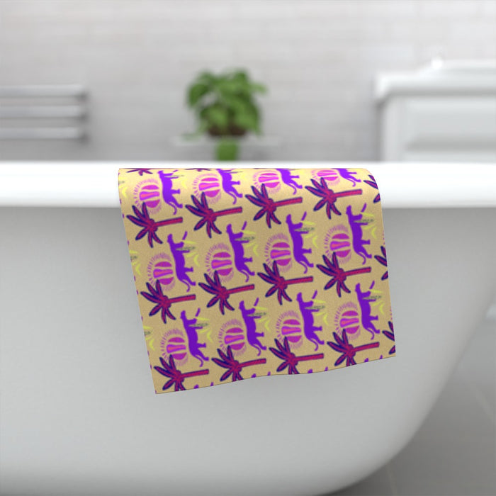 Towel - Purple Panther - Print On It