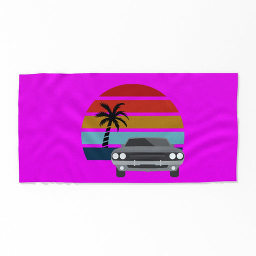 Towel - American Muscle Pink - Print On It