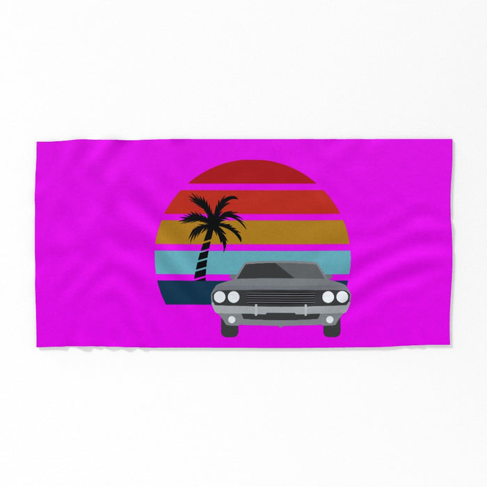 Towel - American Muscle Pink - Print On It