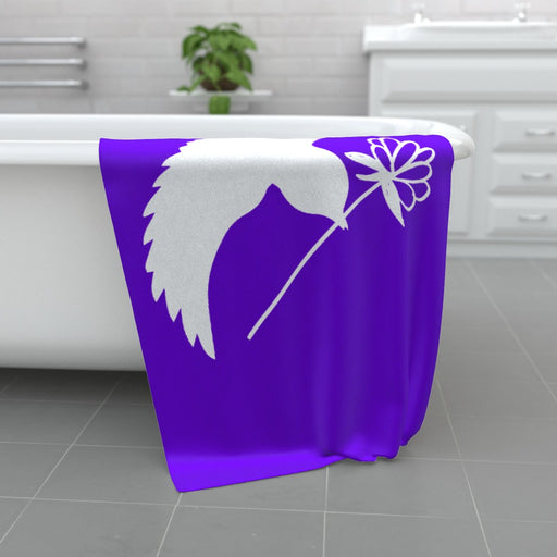 Towel - Purple Dove - Print On It