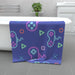 Towel - Gaming Neon Light Purple - Print On It