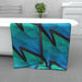 Towel - Abstract Waves Blue/Green - Print On It