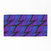 Towel - Abstract Waves Blue/Purple - Print On It
