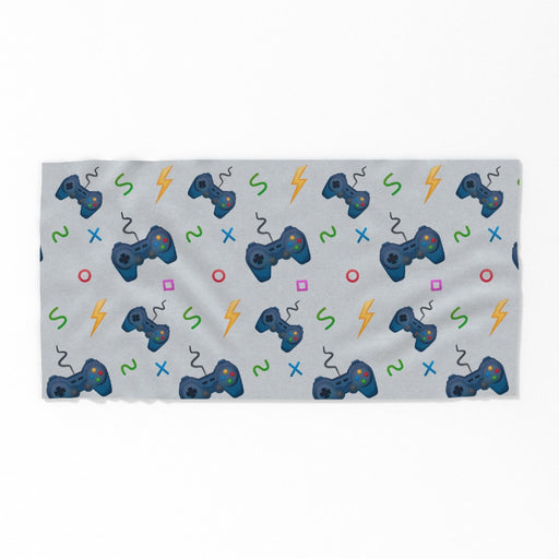 Towel - Pale Grey Gaming - Print On It