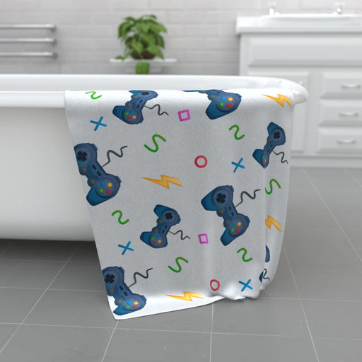 Towel - Pale Grey Gaming - Print On It