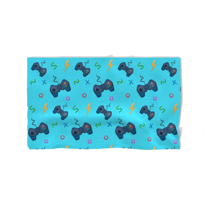 Towel - Pale Blue Gaming - Print On It