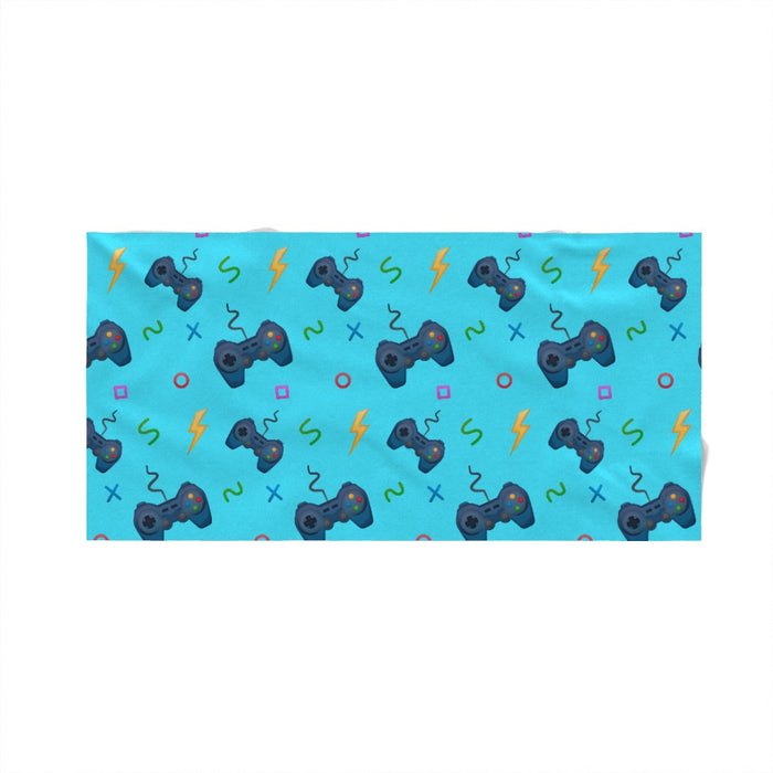 Towel - Pale Blue Gaming - Print On It