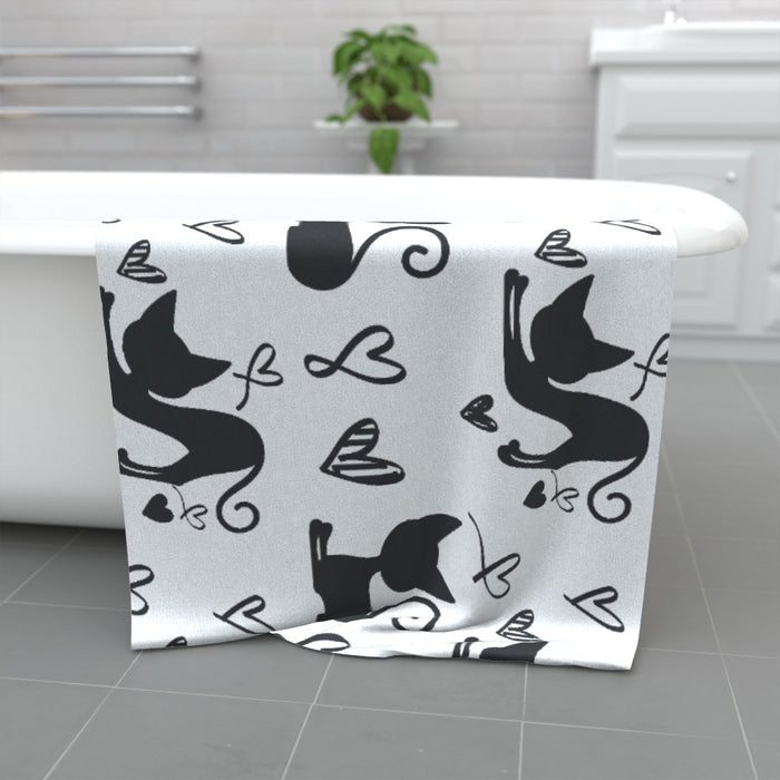 Towel - Cats - Print On It