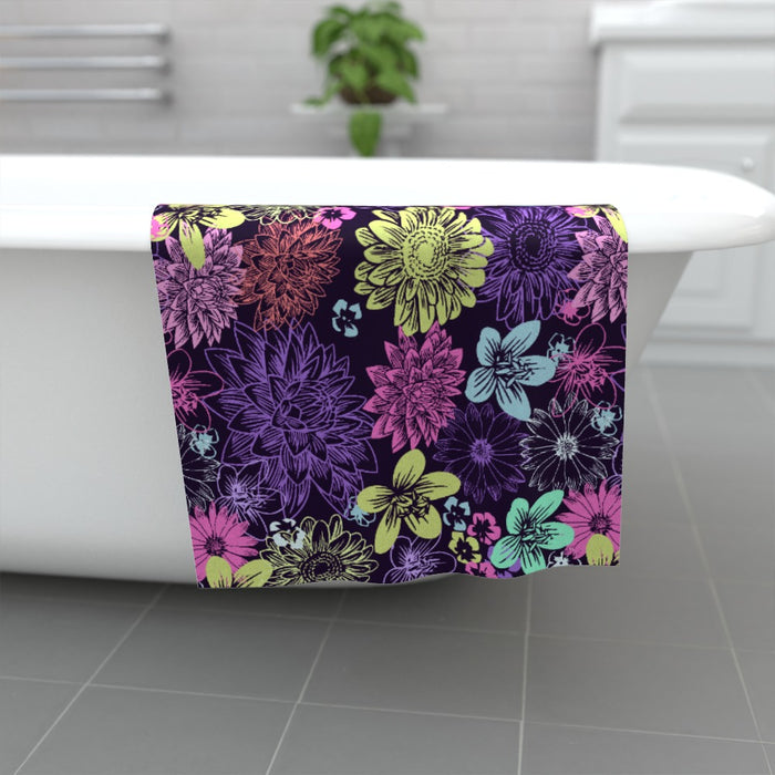 Towel - Flowers - Print On It