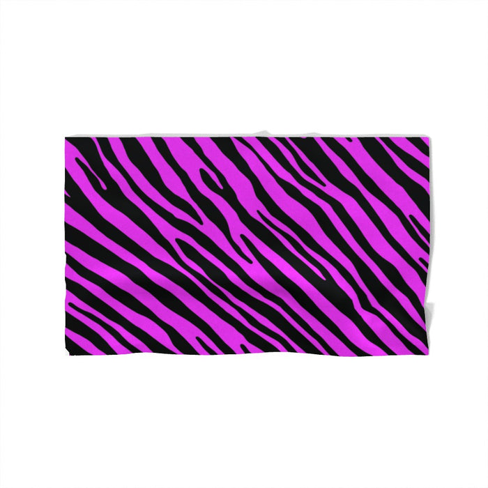 Towel - Pink Zebra - Print On It