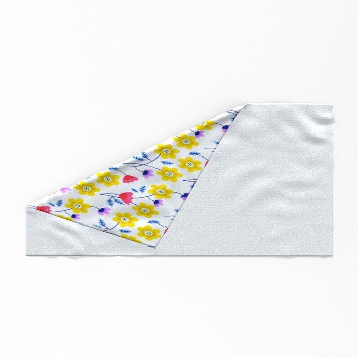 Towel - Yellow Flowers - Print On It