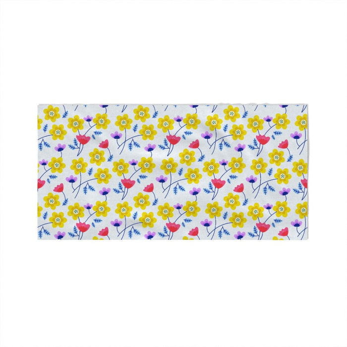 Towel - Yellow Flowers - Print On It