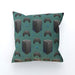 Cushion - X Boxing Green - printonitshop