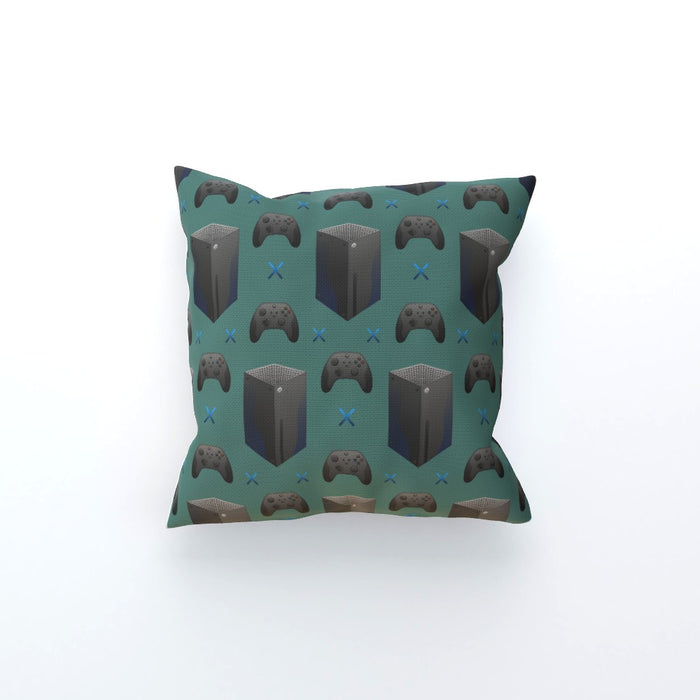 Cushion - X Boxing Green - printonitshop