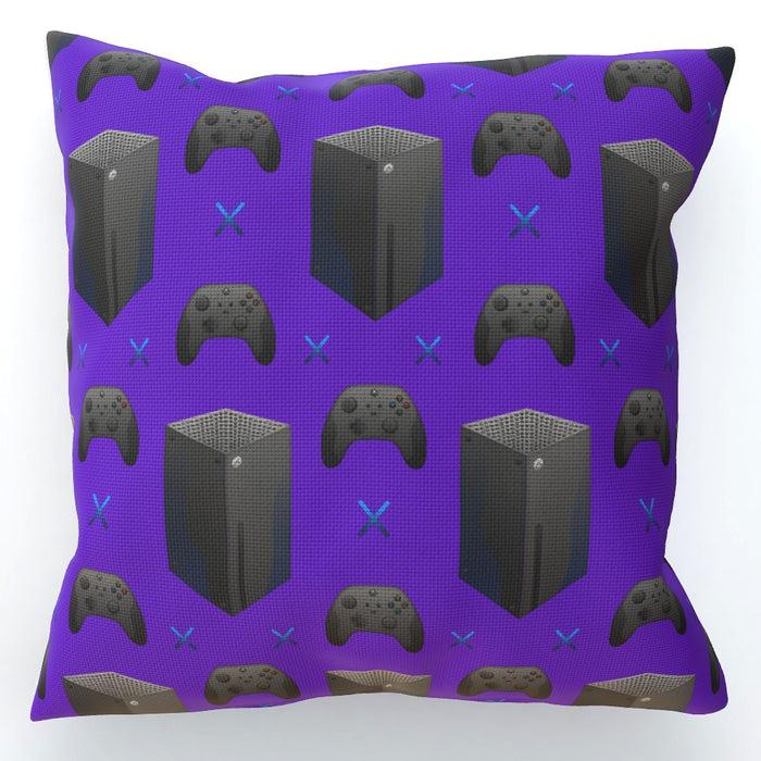 Cushion - X Boxing Purple - printonitshop