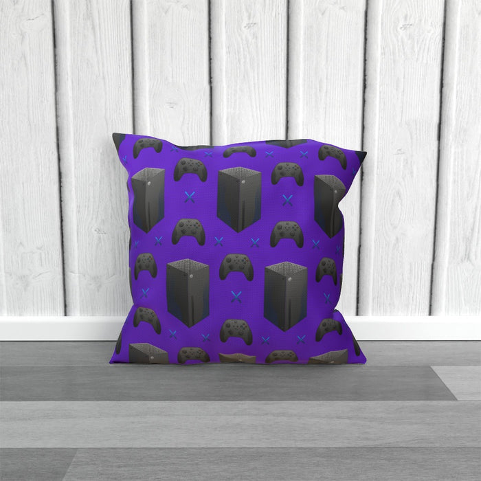 Cushion - X Boxing Purple - printonitshop