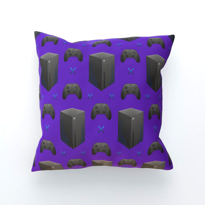 Cushion - X Boxing Purple - printonitshop