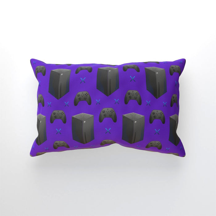 Cushion - X Boxing Purple - printonitshop