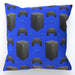 Cushion - X Boxing Blue - printonitshop