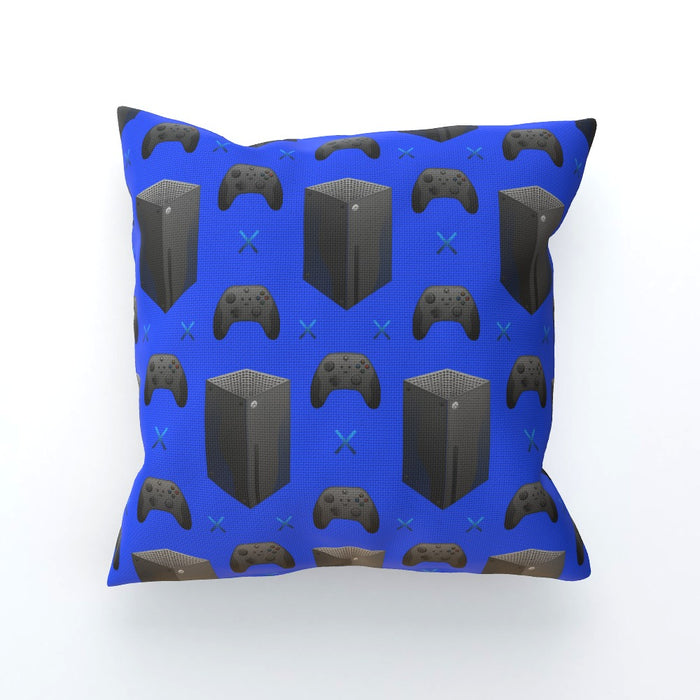 Cushion - X Boxing Blue - printonitshop