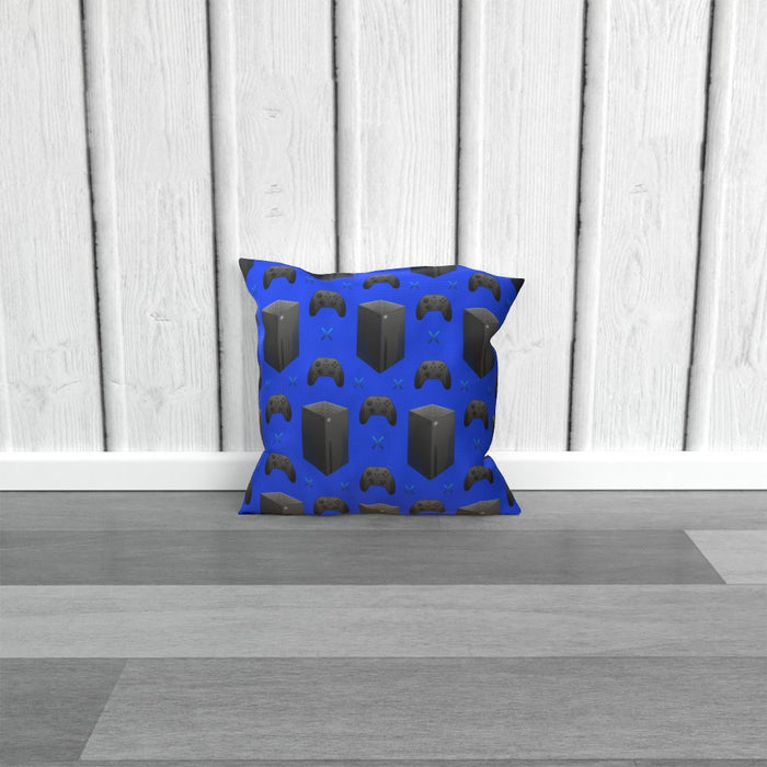 Cushion - X Boxing Blue - printonitshop