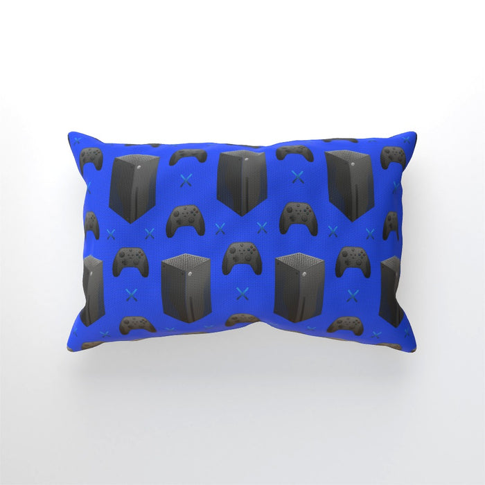 Cushion - X Boxing Blue - printonitshop