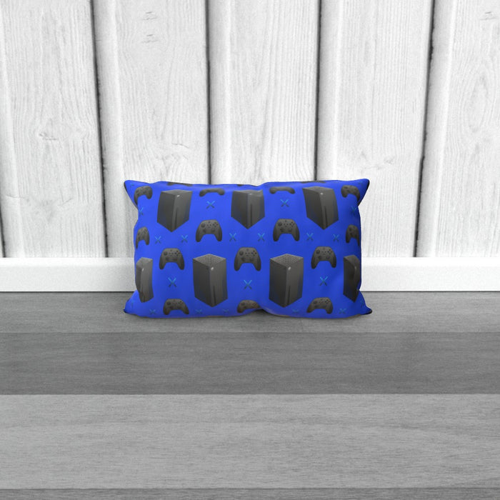 Cushion - X Boxing Blue - printonitshop