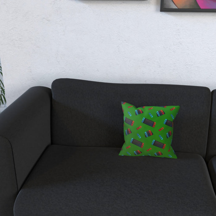 Cushion - Switch Green - printonitshop