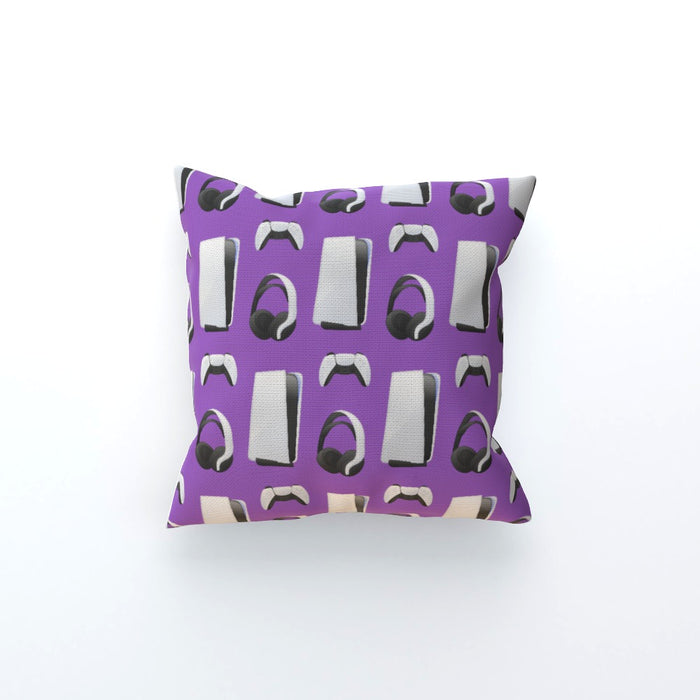 Cushion - PS New Gaming Purple - printonitshop