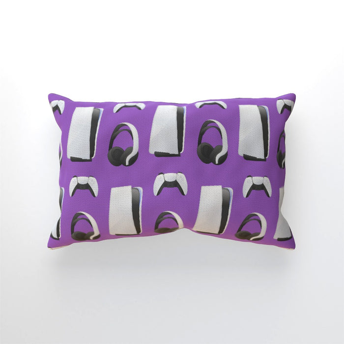 Cushion - PS New Gaming Purple - printonitshop