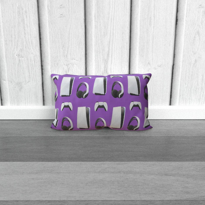 Cushion - PS New Gaming Purple - printonitshop