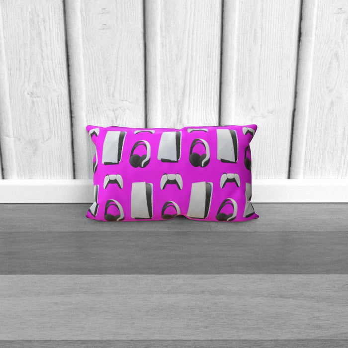 Cushion - PS New Gaming Pink - printonitshop