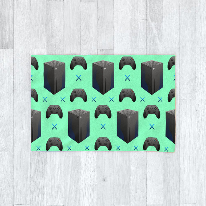 Blanket - X Boxing Bright Green - printonitshop