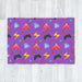 Blanket - Gamers Play Light Purple - printonitshop