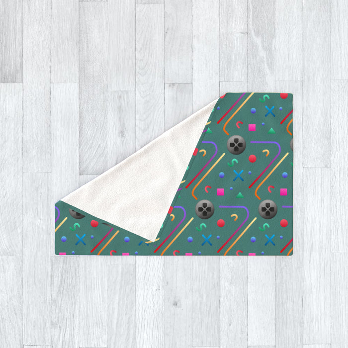 Blanket - Controllerz Green - printonitshop