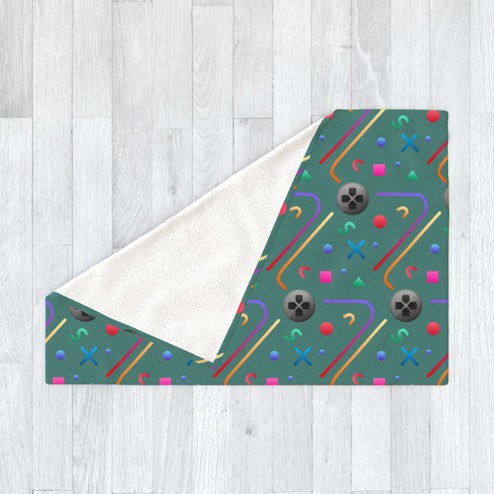 Blanket - Controllerz Green - printonitshop