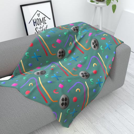 Blanket - Controllerz Green - printonitshop