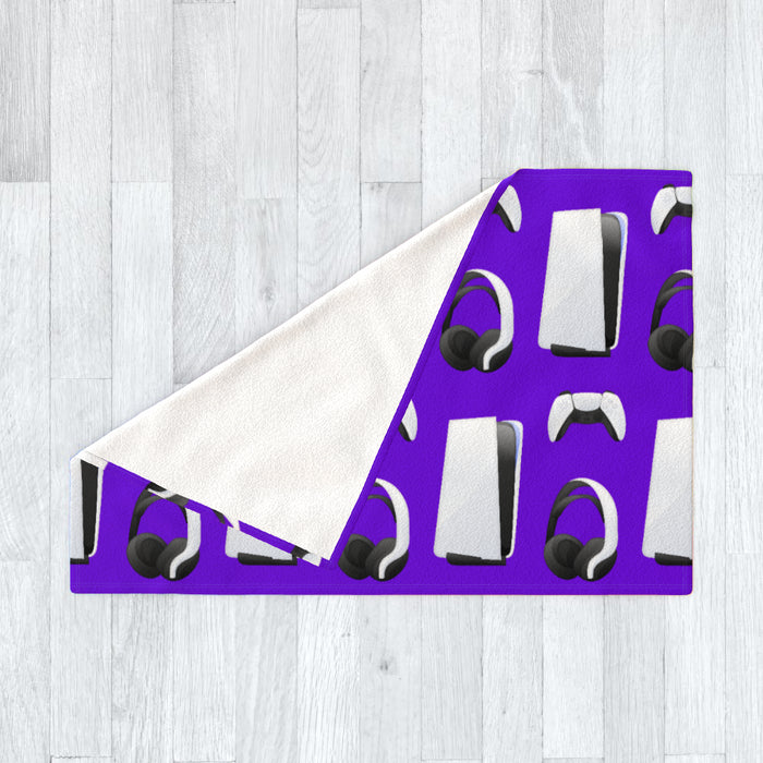 Blanket - PS New Gaming Purple - printonitshop