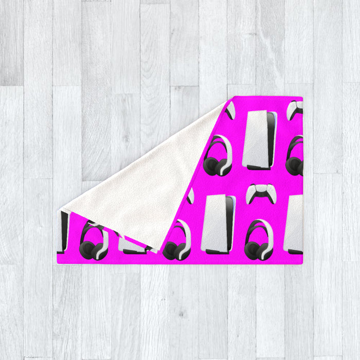 Blanket - PS New Gaming Pink - printonitshop