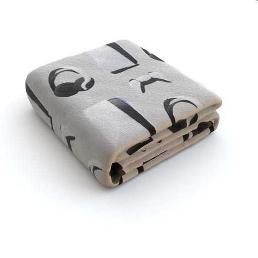 Blanket - PS New Gaming Grey - printonitshop