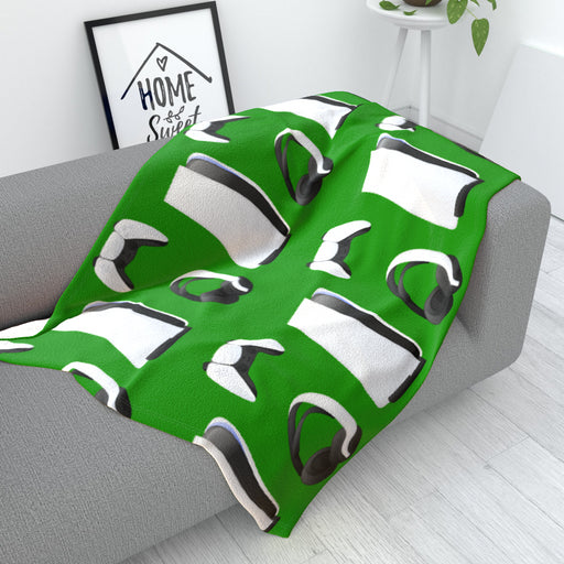 Blanket - PS New Gaming Green - printonitshop