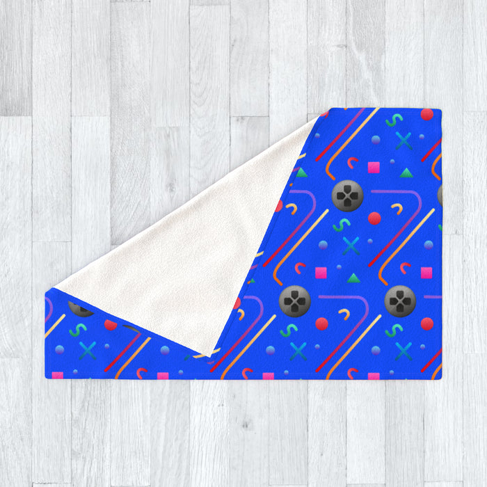 Blanket - Controllerz Blue - printonitshop