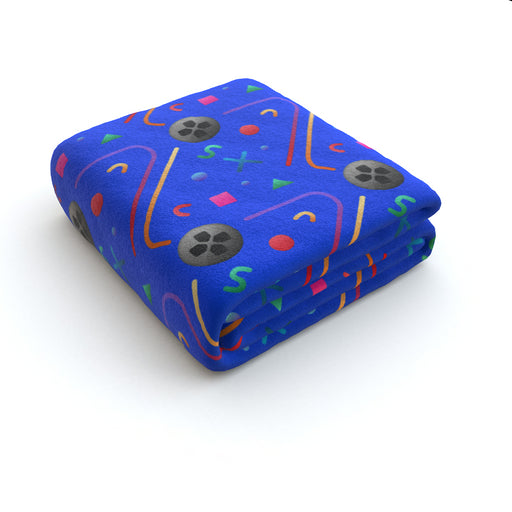 Blanket - Controllerz Blue - printonitshop