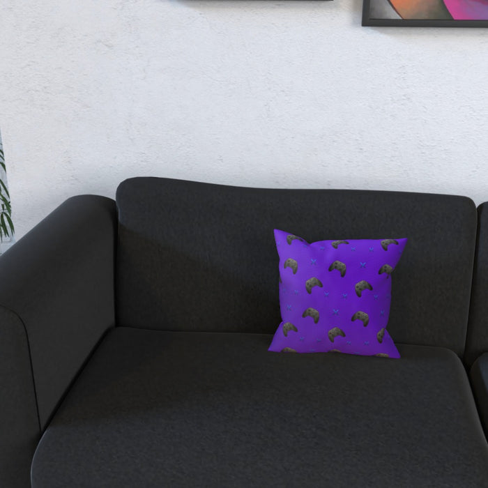 Cushion - X Boxing 2 Purple - printonitshop